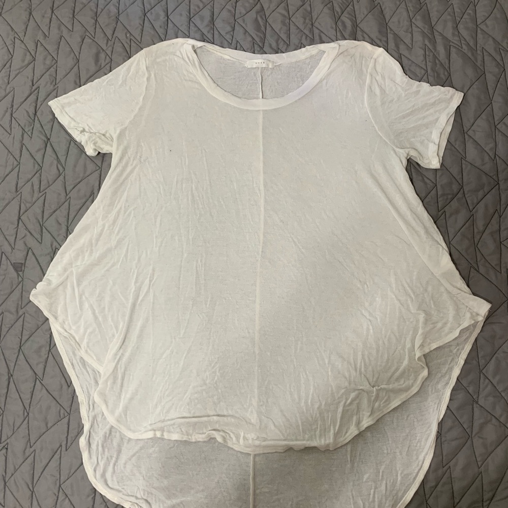 Lush ivory high low top